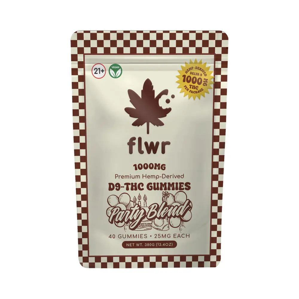 FLWR - Delta-9 Gummy Bag (1000mg) (Party Blend)
