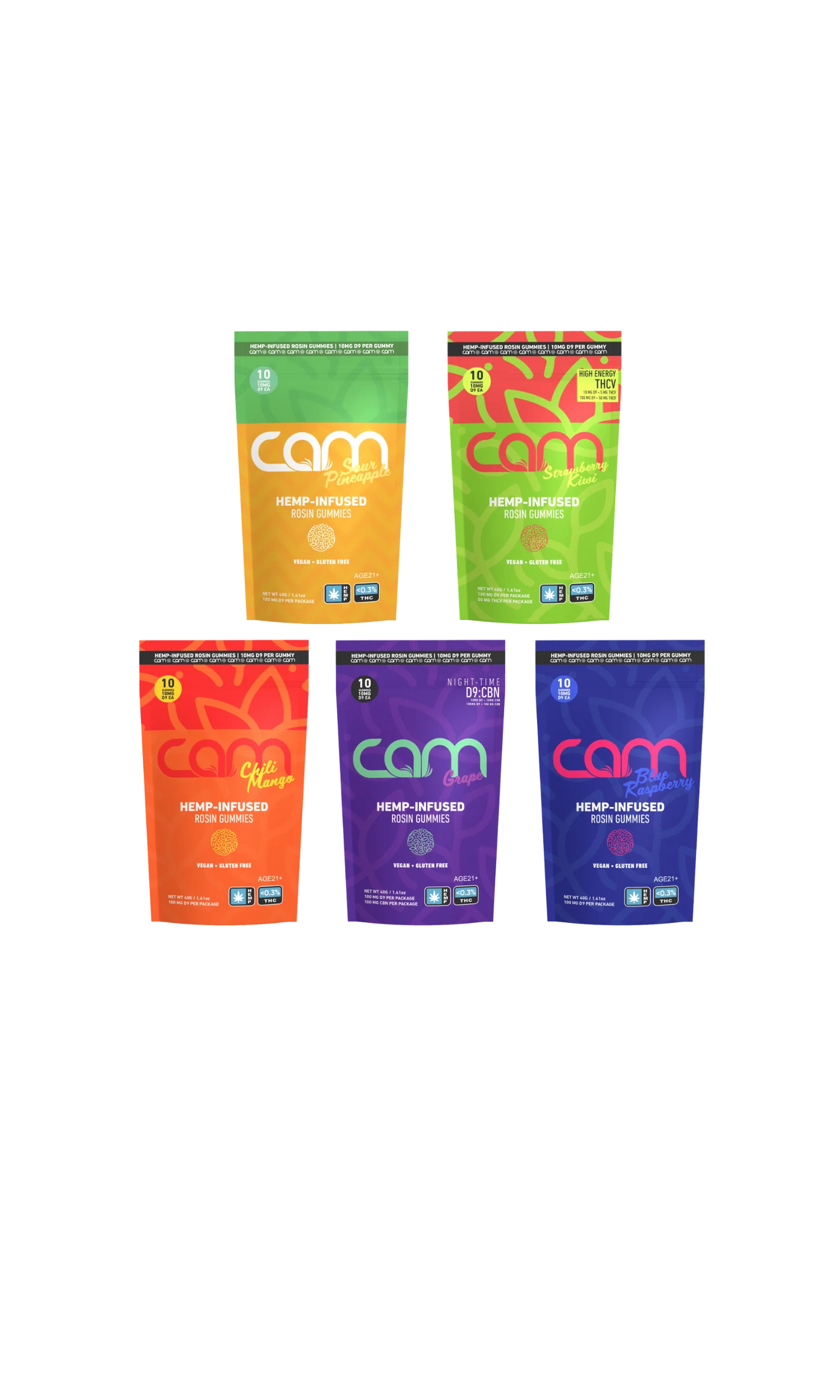 CAM D9 Rosin Gummies