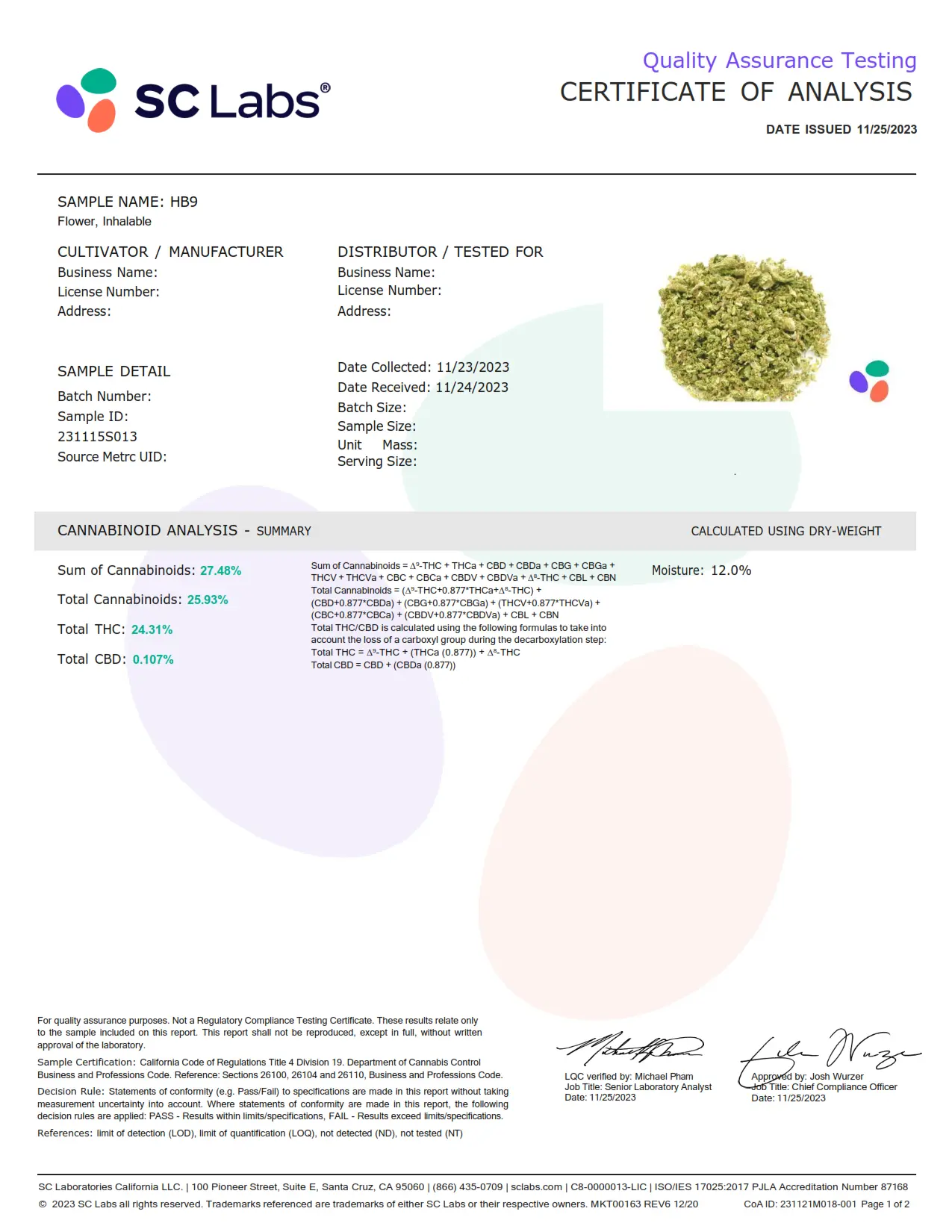 HB9-Strain-COA
