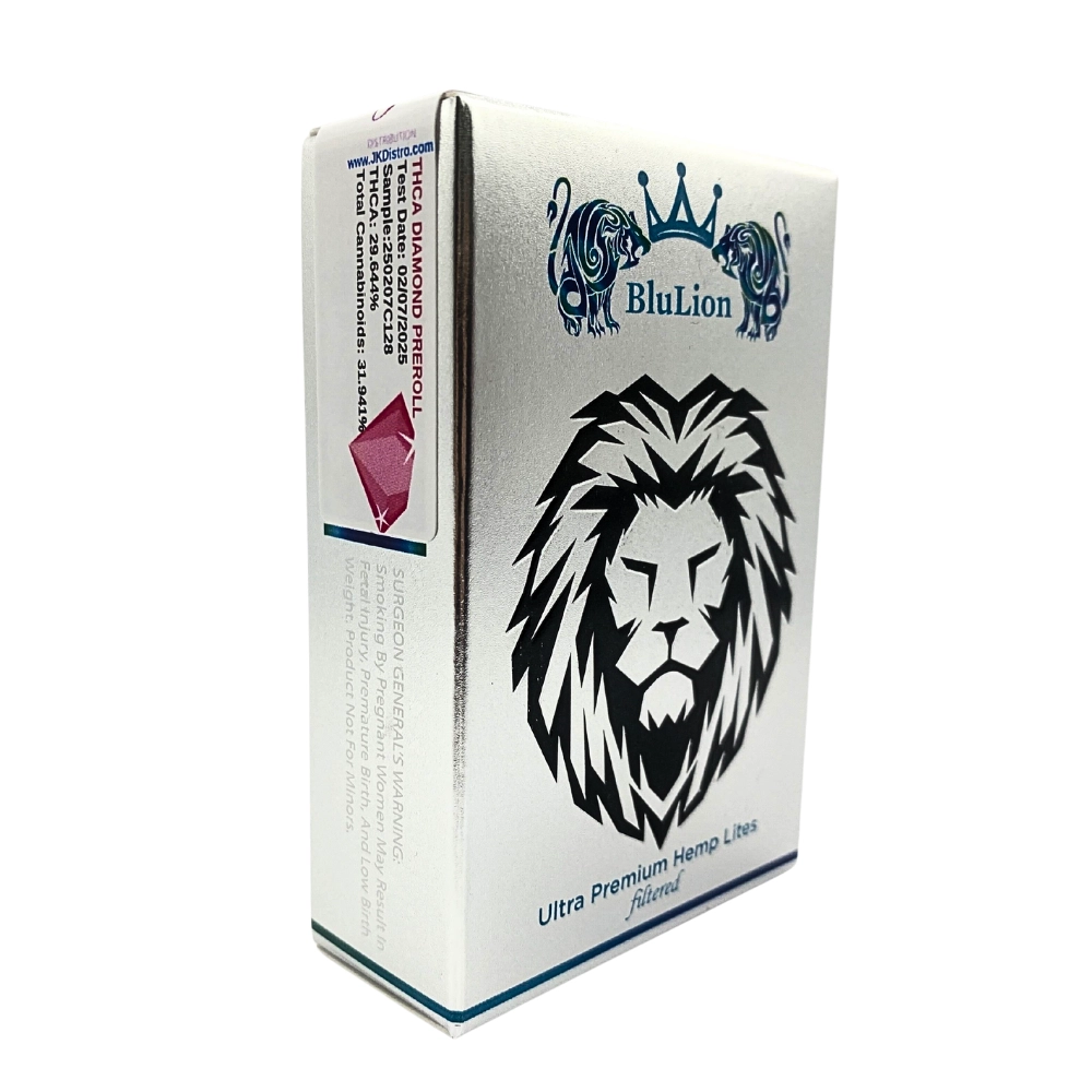 Diamond THCA Prerolls - BluLion 10 pack